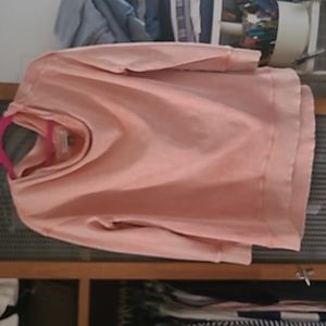 anthropologie pilcro drape neck or off shoulder tunic sweatshirt